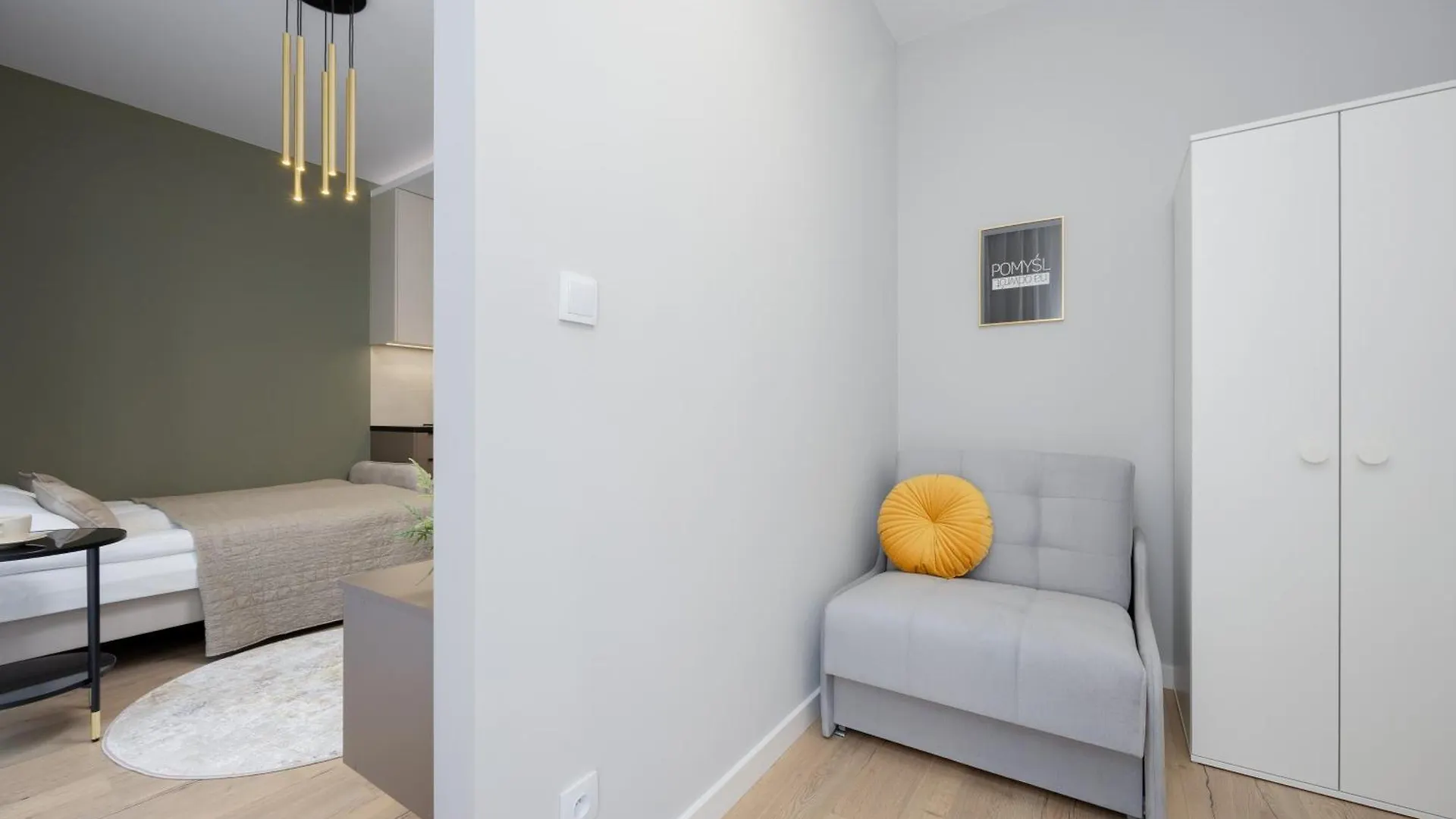 Piekne Studia Dla 3 Osob & Parking Warszawa By Noclegi Renters Lägenhet