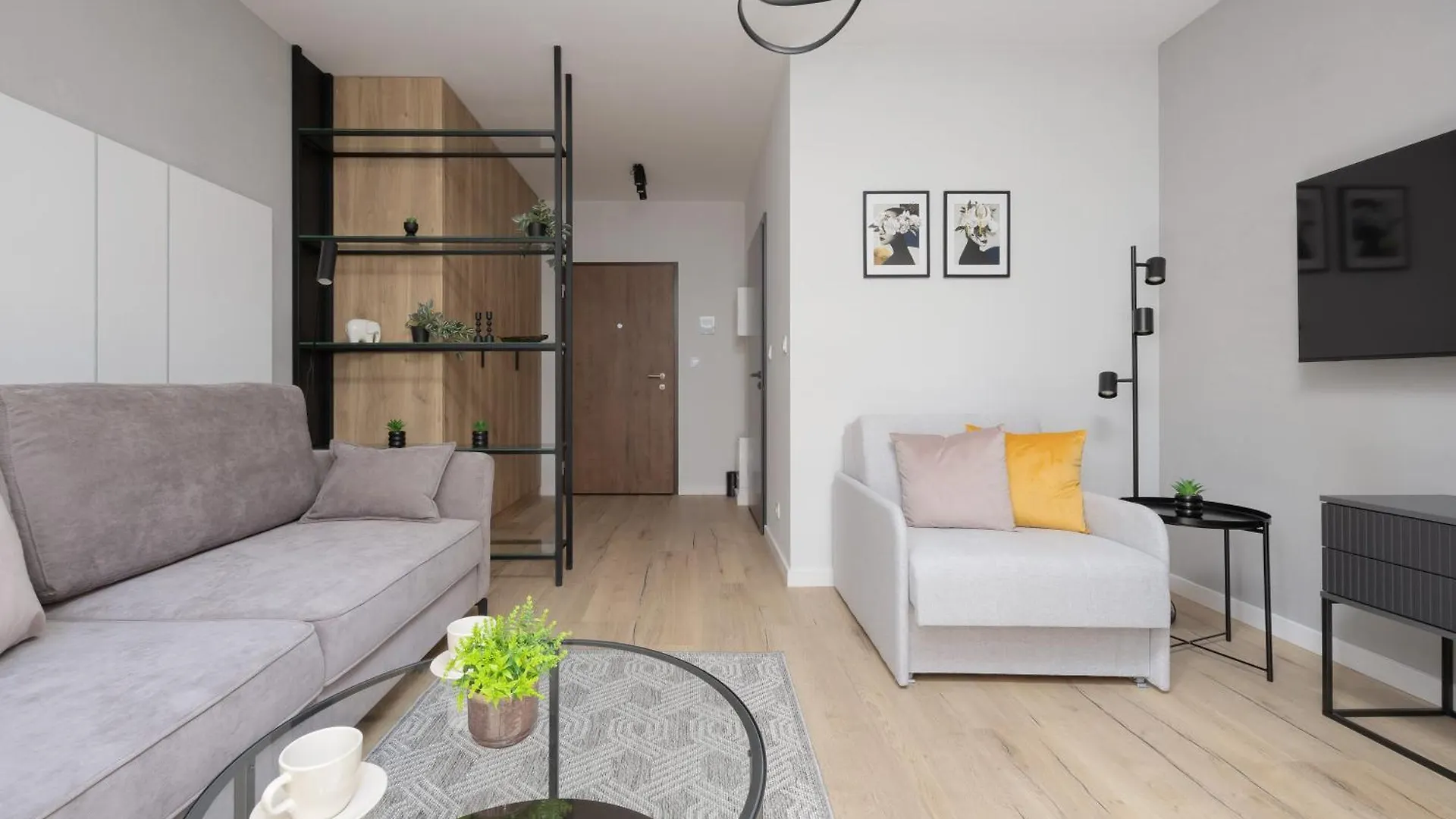Piekne Studia Dla 3 Osob & Parking Warszawa By Noclegi Renters