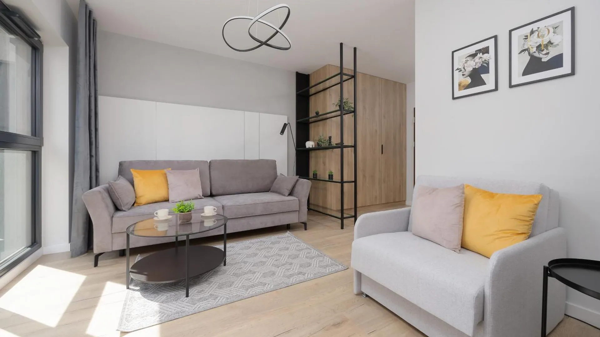 Piekne Studia Dla 3 Osob & Parking Warszawa By Noclegi Renters
