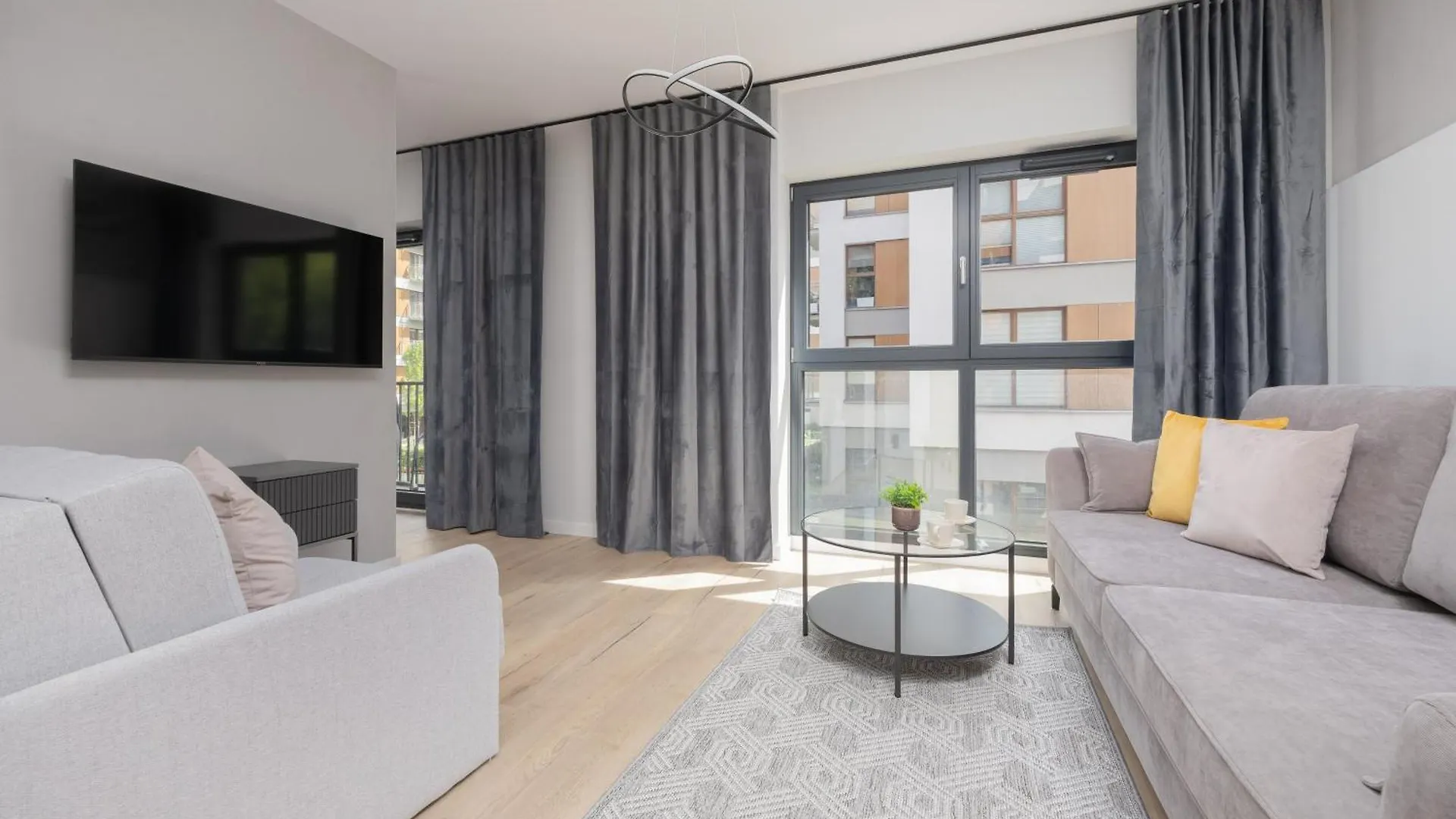 Piekne Studia Dla 3 Osob & Parking Warszawa By Noclegi Renters Apartmán Varšava